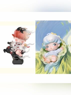 POP MART Dimoo Bundle Golden Gallop Chasing the Clouds Special Ver and Summer